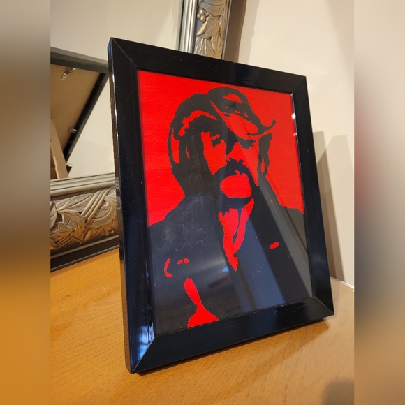 Hand painted "Lemmy" from Motorhead. - Picture 5 of 8